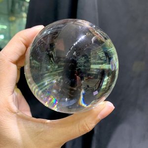 Thạch Anh Trắng siêu trong - Clear Quartz ĐK: 7.6cm