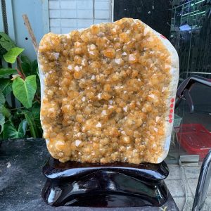 tinh thể Thạch Anh Vàng nặng 16.9 kg